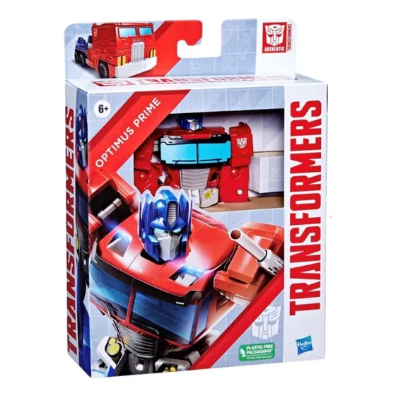 Transformers Authentics Bravo Optimus Prime 4 Pasos