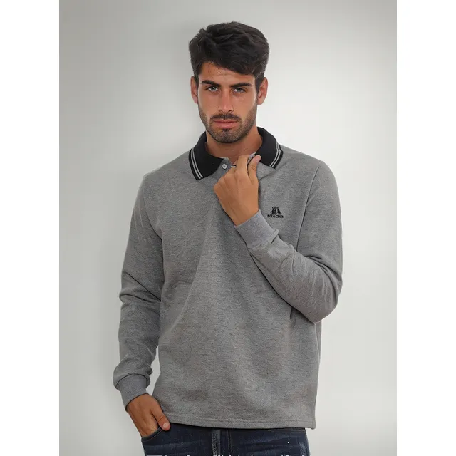 Chomba Manga Larga Hombre Frisa Premium Ghy Polo Club
