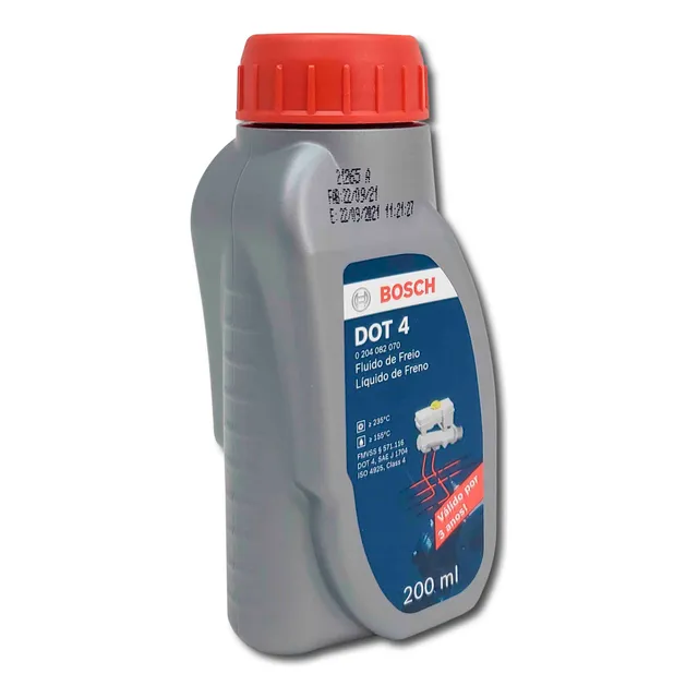 Liga Liquido Fluido Freno Dot 4 Original Bosch 200ml