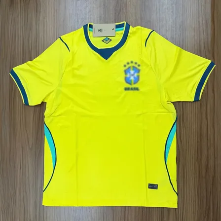 Camisa Seleção Brasileira 2026 Torcedor Masculina Nacional Amarelo Torcedor Gg