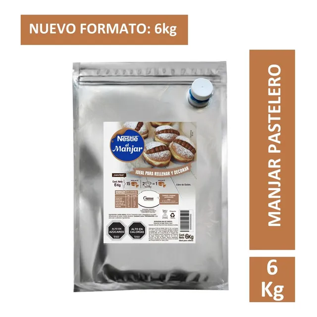 Manjar Pastelero Nestlé 6kg | Ideal Para Food Service