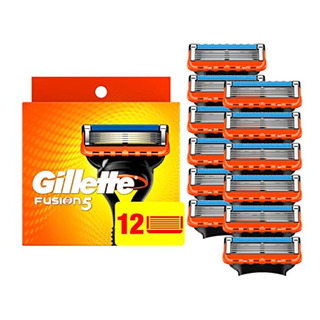 Recambios De Afeitar Gillette Fusion 5 Para Hombre, 12 Recam Recambios De Afeitar Gillette Fusion 5 Para Hombre, 12 Recam
