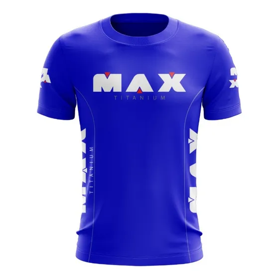 Camisa Para Treino Camiseta Dryfit Max Titanium Academia Gym
