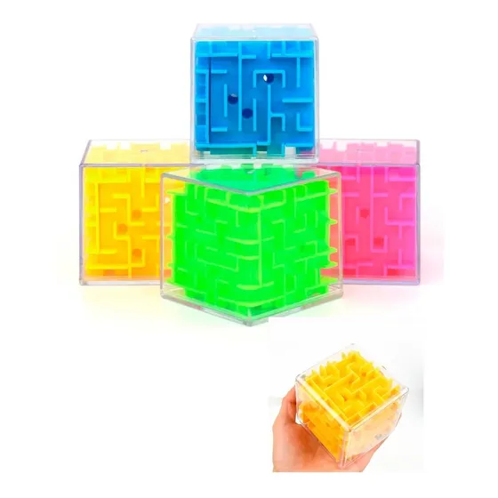 Cubo  Laberinto - Puzzle 3d Cubo Mágico