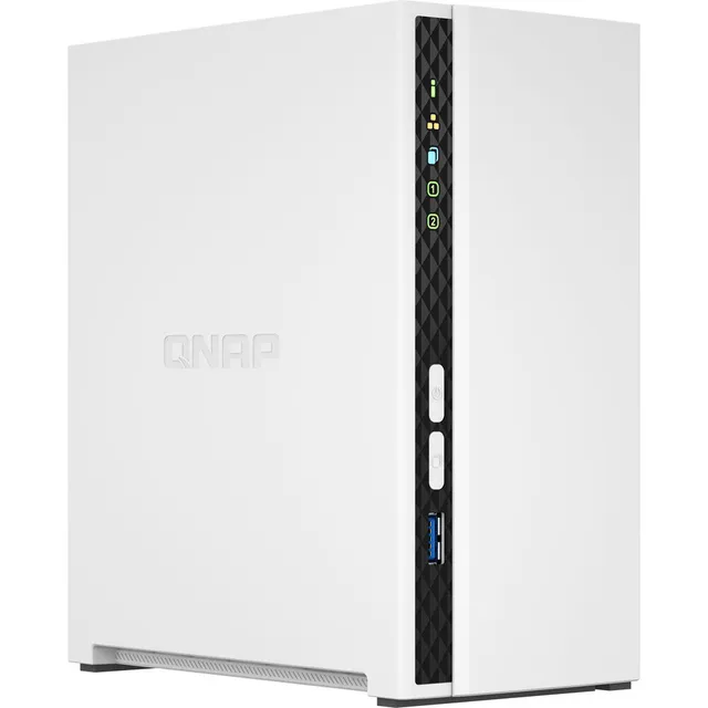 Nas Storage 2 Bahias Qnap Ts233 2gb Ram Ddr4 Raid Cloud