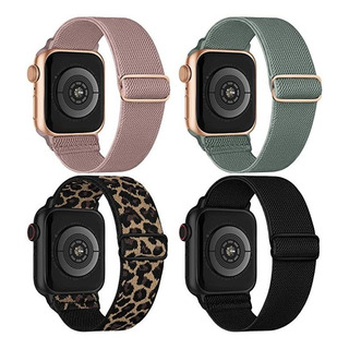 Malla Elastica Para Apple Watch 38/40/41mm. (4 Unid) Malla Elastica Para Apple Watch 38/40/41mm. (4 Unid)
