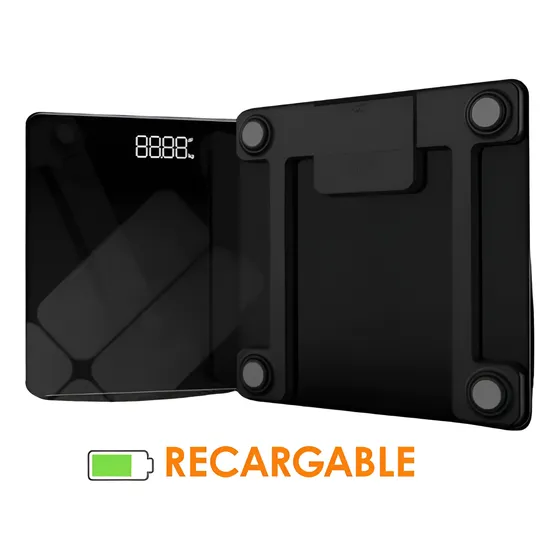 Bascula Balanza Corporal Peso Digital Led Vidrio Templado