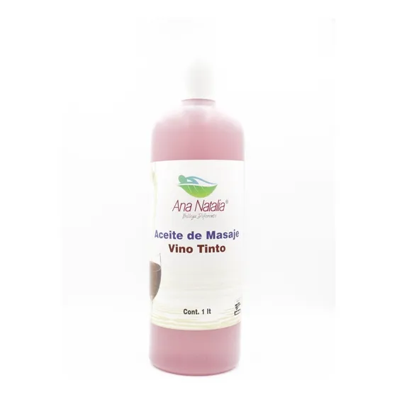 Aceite De Masaje Aroma Vino Tinto 1 Lt.