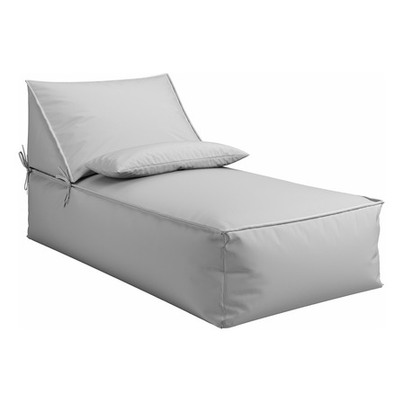 Chaise Premium Com Encosto Móvel Outdoor Cinza Taípe Chaise Premium Com Encosto Móvel Outdoor Cinza Taípe