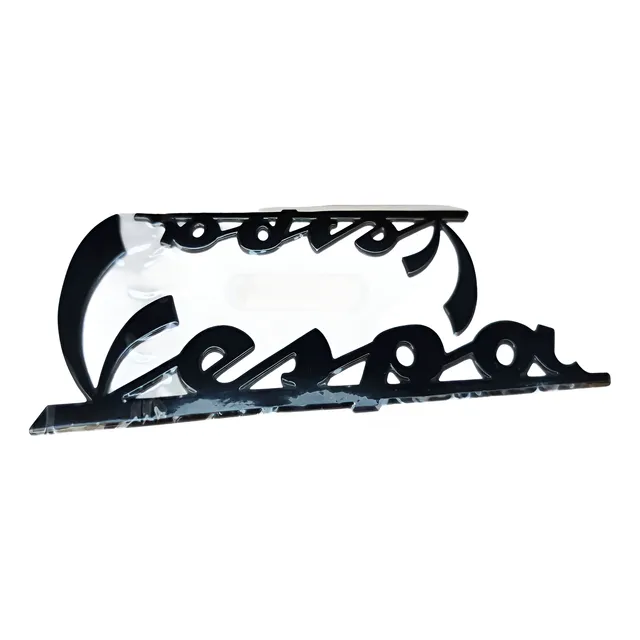 Emblema Vespa Adesivo Logo 3d Itália Piaggio Gts Gtv Gt Gti