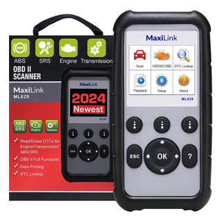 Escáner Obd2 Autel Ml629 Abs Srs Diagnos De Transmisión Del Escáner Obd2 Autel Ml629 Abs Srs Diagnos De Transmisión Del