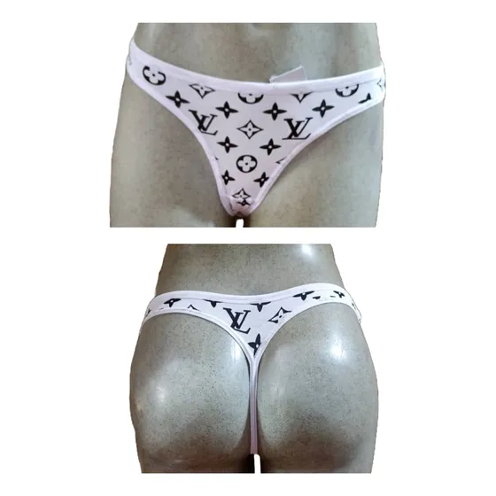 Hilos Panty De Algodón Louis Vuitton Para Mujer
