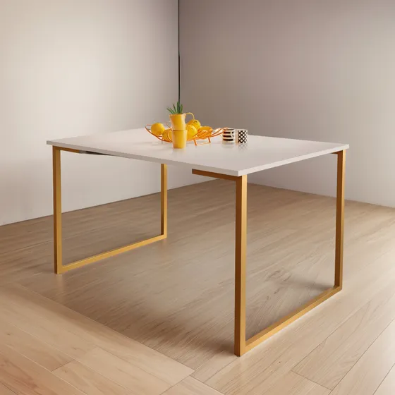 Mesa De Jantar Industrial Para 4 Lugares 1,20 X 0,80 