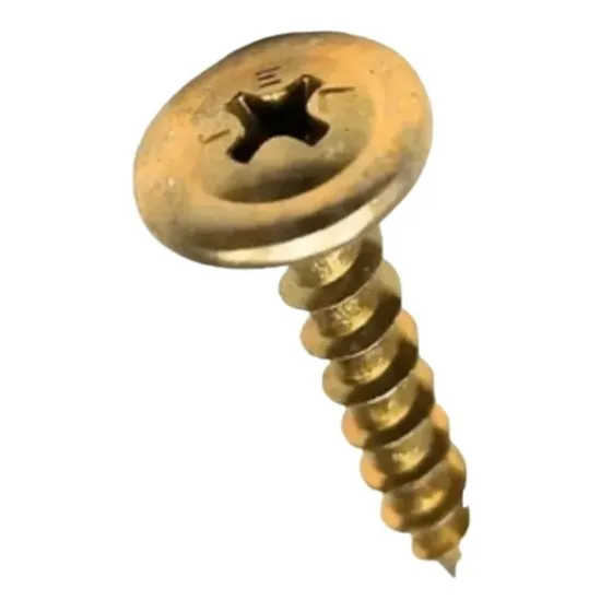 Tornillo Para Madera Tel Wafer 4.5mm X 50mm X 100 Unidades