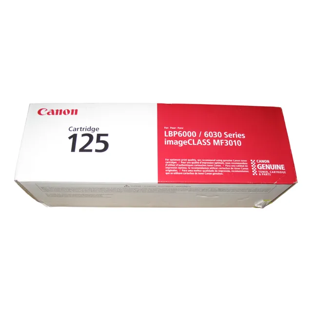 Tóner Canon 125 Negro, Rinde 1600 Páginas / 3484b001aa Color De La Tinta Negro