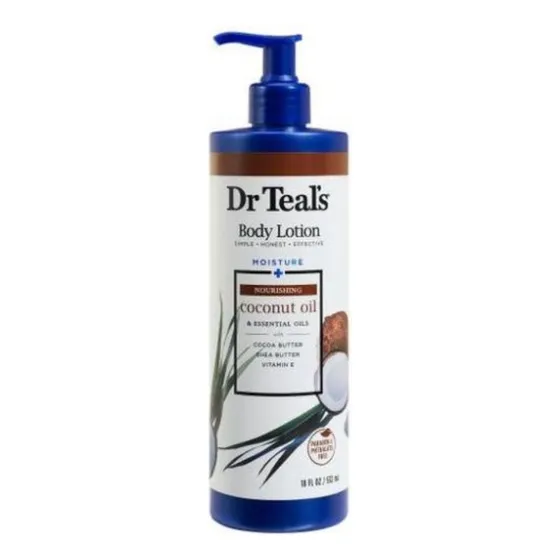 Locion Corporal Dr Teals Con Aceite De Coco Y Vitamina E