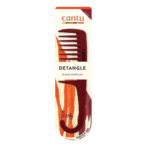 Peine Grueso Sturdy Comb Detangle Cantu Color Rojo