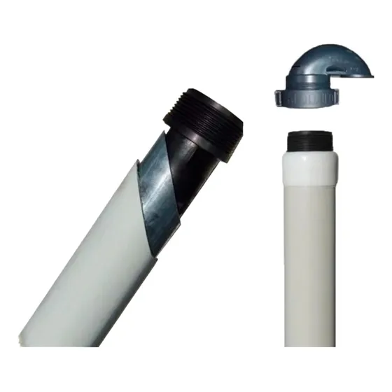 Caño Para Bajada De Luz Con Pipeta Homologado 1 1/2  X 3 Mts