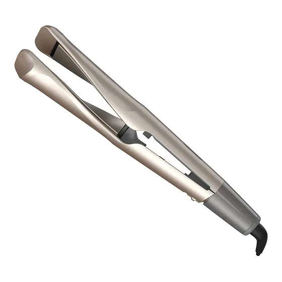 Alaciadora Buclera Remington S16a1 Twist & Curl Pro 1 Digital Placas Ceramica 221c Dorada 110v