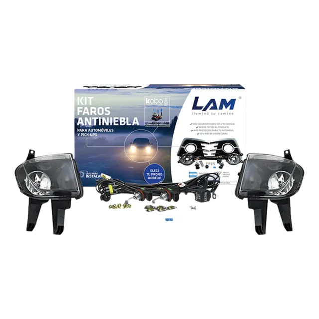 Kit Faro Antiniebla Chevrolet Celta 2011 2012 2013 2014 2015