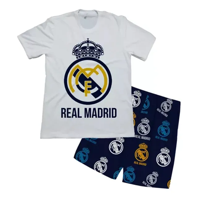 Conjunto Pijama Hombre Real Madrid Cr7  Caballero Futbol