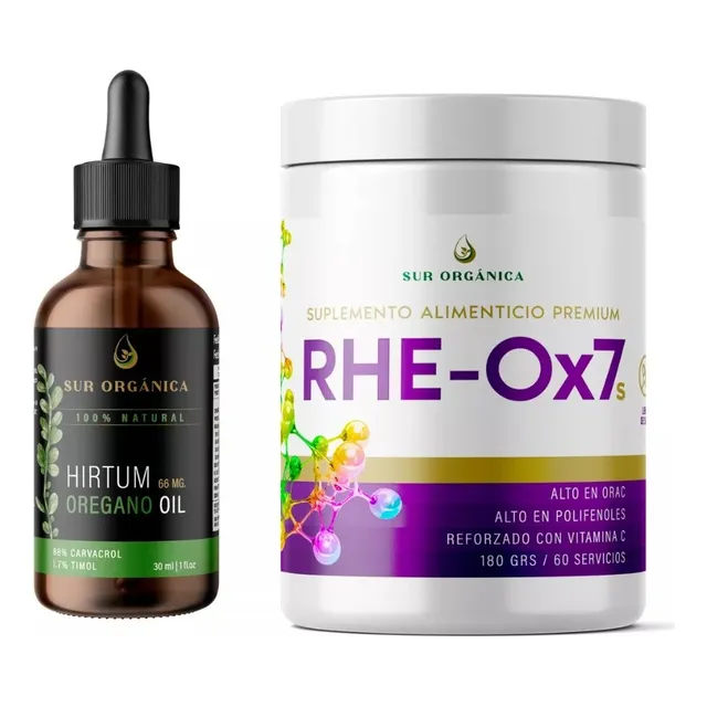 Ormux Rheox7 + Aceite De Oregano Oil Hirtum, Pack Premium