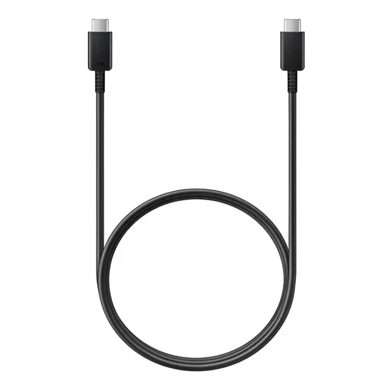 Cable samsung entrada y salida usb-c negro 1m