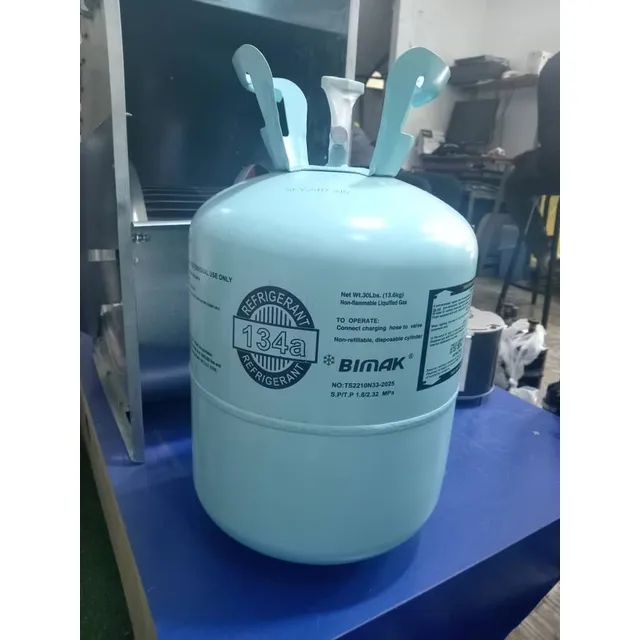 Refrigerante Freon R-134a Cilindro Desechable De 13.6 Kilos