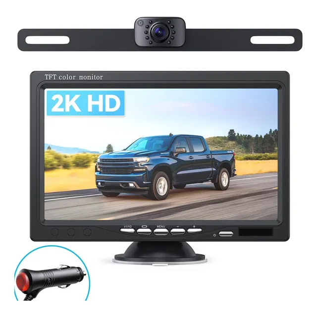 Cámara De Retroceso Hd 2k Para Camión De 7 In Ay7 Erapta