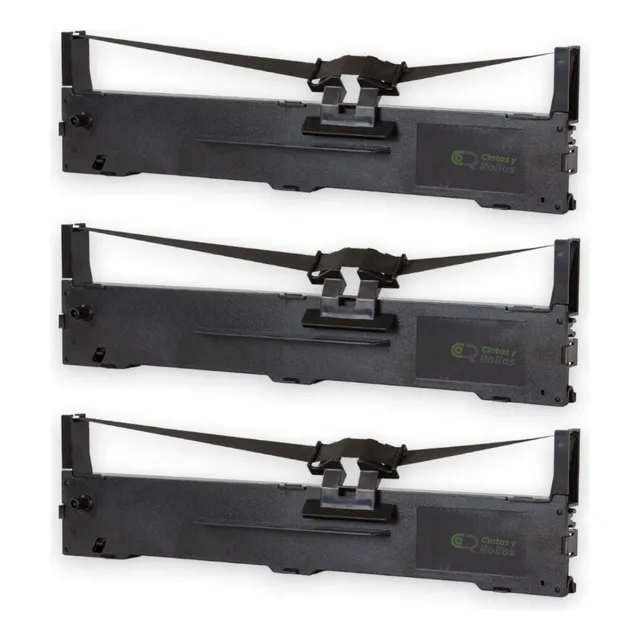 3 Cintas Para Epson Fx890 Color Negro Marca Unicorn