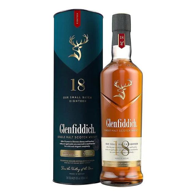 Whisky Glenfiddich 18 Our Small Batch 40% 750 Ml