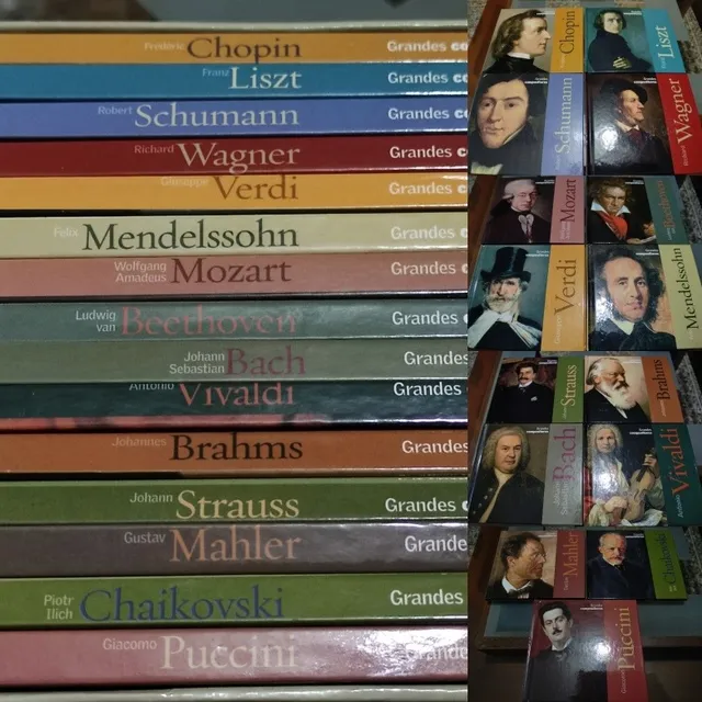 Colección Musical Grandes Compositores De La Música Clásica