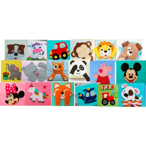 Juguete Didáctico En Forma De Libro Para Niños, Quietbook