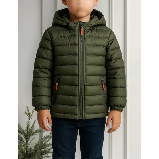 Campera Tipo Puffer Para Niño