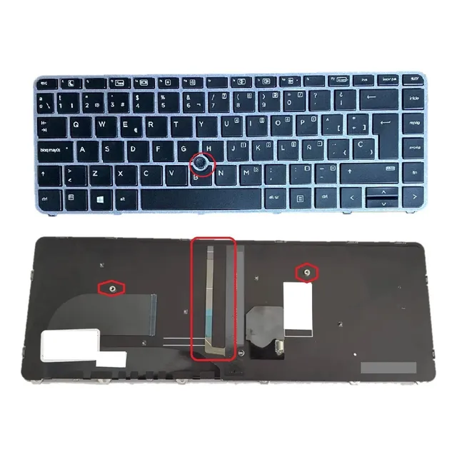 Teclado Para Laptop 745 G3, 745 G4, 840 G3, 848 G3, 840 G4