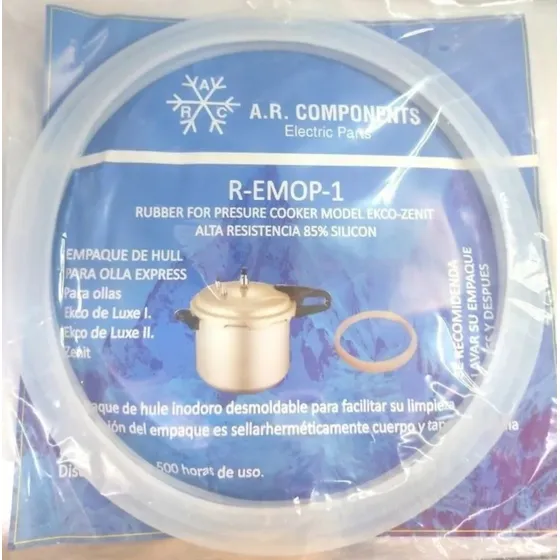 Goma De Olla Presion Ecko Zenit Silicon Grueso 4 6 Y 8 Lt
