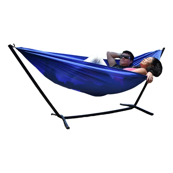 Hamaca + Soporte-base Portátil Metálica Desarmable + Estuche