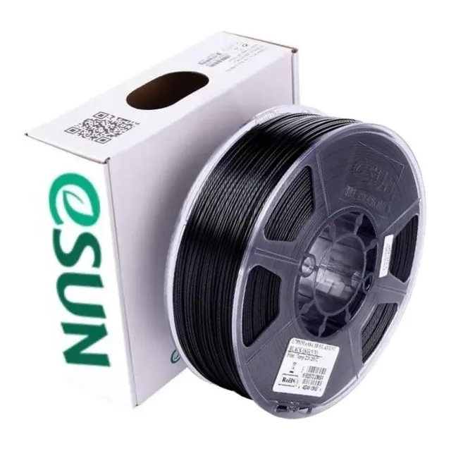 Filamentos Asa Esun 1kg 1.75mm Negro | Filamentos