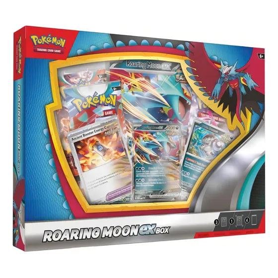 Pokemon Tcg Roaring Moon Ex Box Inglés Roaring Moon Inglés
