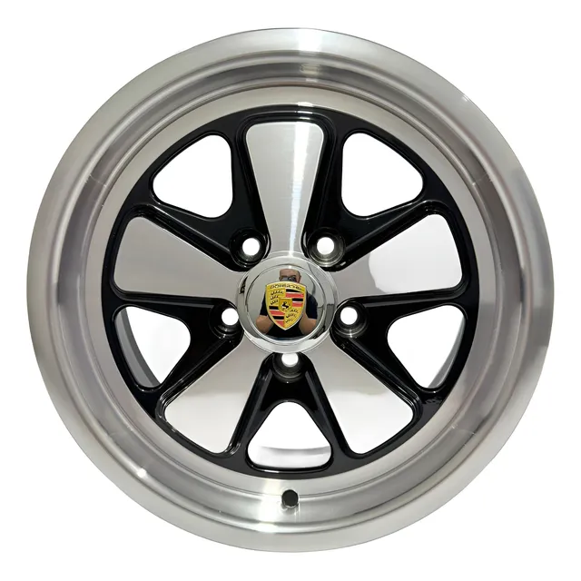 Jogo De Rodas Aro 15 5x112 Fuchs 911 Kombi F79