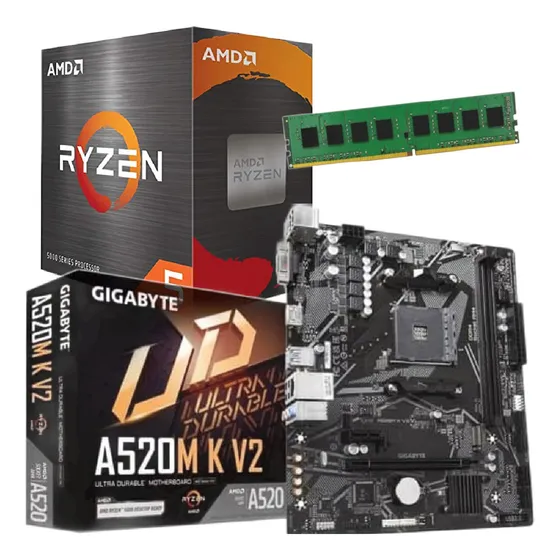 Combo Ecovision Amd Ryzen 5600gt + Mother + 8gb