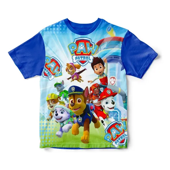 Franela Para Niños - Paw Patrol