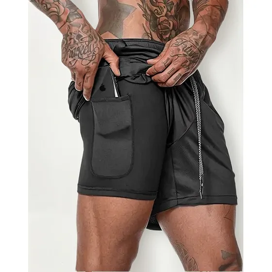 Short Deportivo Pantalonetas Correr Leggins Bolsillo Celular