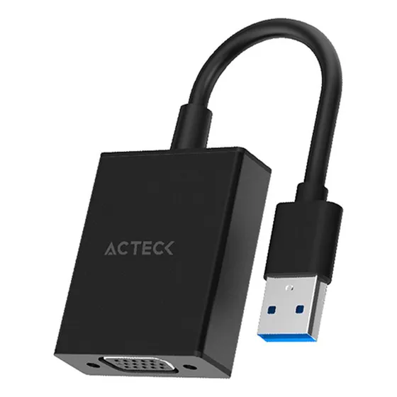 Adaptador Convertidor Acteck Shift Plus Av410 Usb A Vga