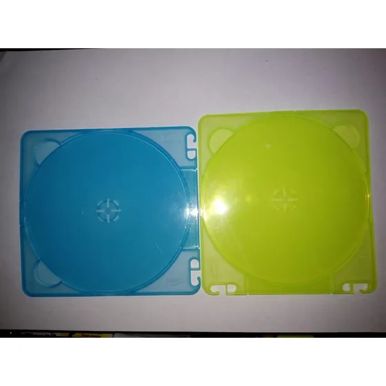 Estuche O Caratula Para Cd Virgen Dvd Plastico Tapa Dura 