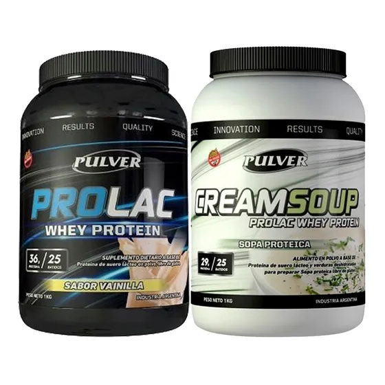 Crecimiento Muscular Definido Proteina Prolac + Sopa Pulver 