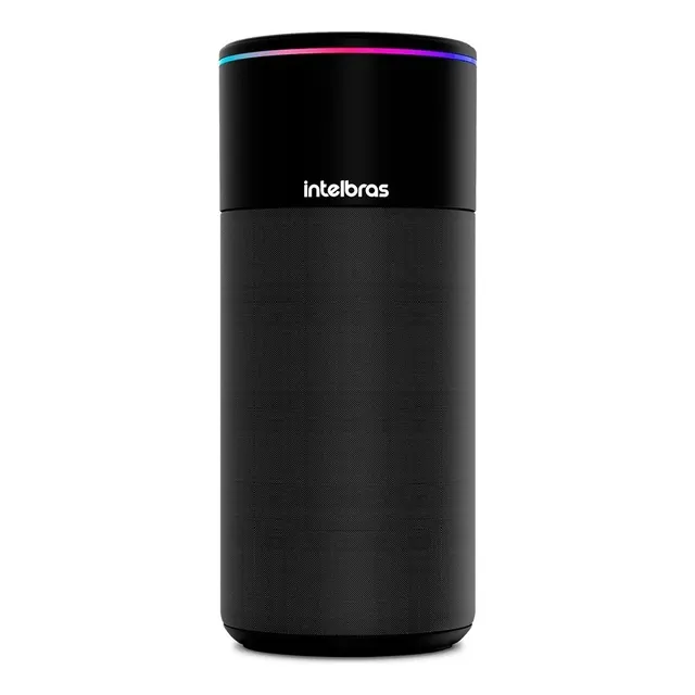 Alto Falante Inteligente Intelbras Izy Speak Iss 102a Com Assistente Virtual Alexa - Preto Alto Falante Inteligente Intelbras Izy Speak Iss 102a Com Assistente Virtual Alexa - Preto