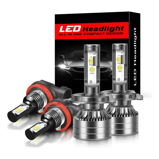 A Para 2017-2019 Nissan Np300 Led Kit De Luces Altas / Bajas