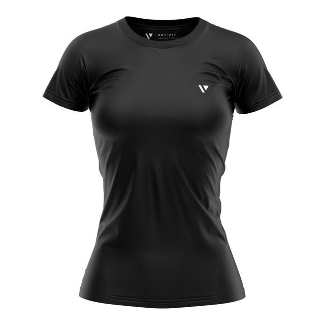 Camiseta Feminina Proteção Uv Academia Treino Caminhada Camiseta Feminina Proteção Uv Academia Treino Caminhada