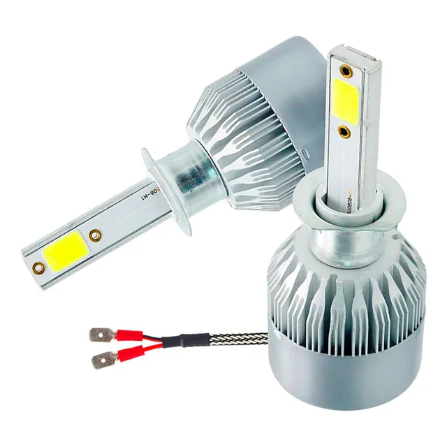 Kit Cree Led Cob H1 H3 H4 H7 H11 9005 9006 Luz Blanca Auto S